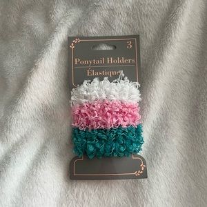 NWT Ponytail Holders - Pack of 3
